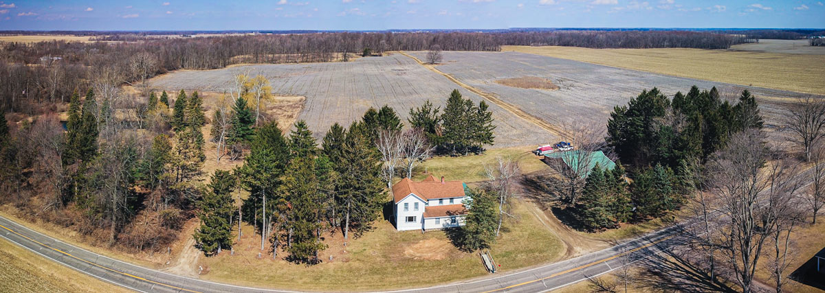 Bronson, Michigan 80-acre farm for sale by auction