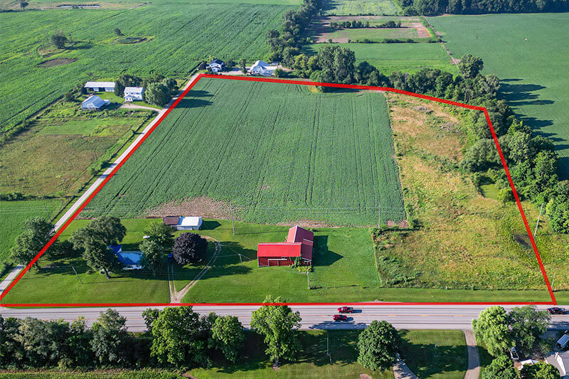 18.19 Acre Property with Home & Outbuildings for Silent Auction, LaGrange, Indiana