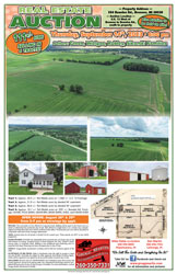 Real Estate Auction in Bronson, MI: 111 Acres in 4 tracts, Thurs., Sept. 14th, 2023