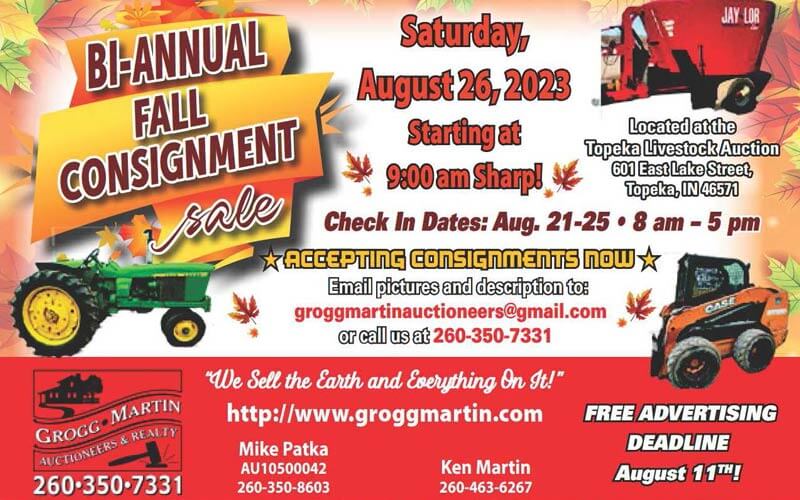 2023 Grogg-Martin Bi-Annual Consignment Sale