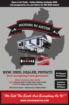 2026 RV Auction at the Michiana Event Center