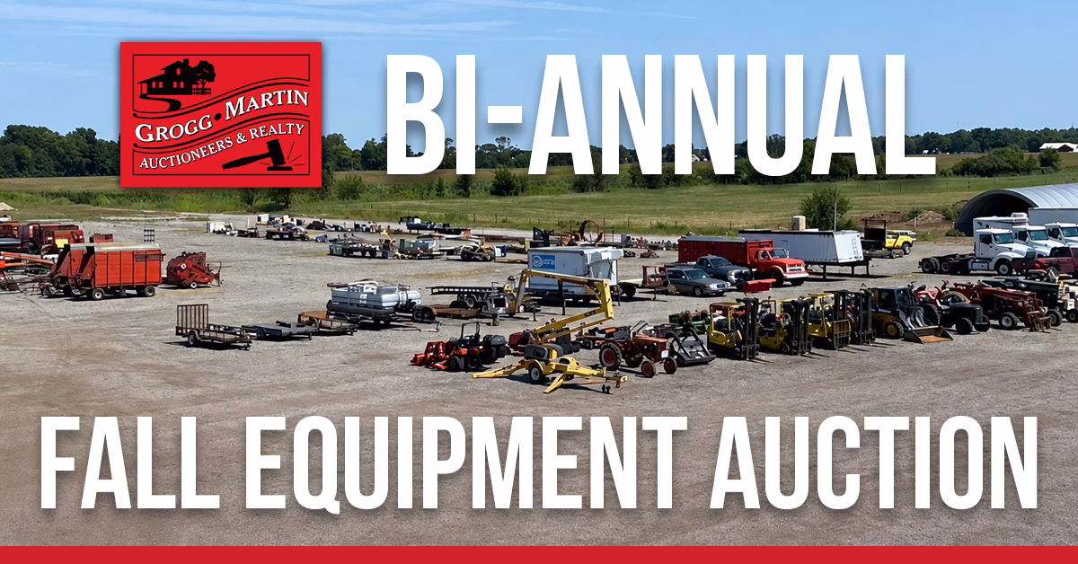 Grogg-Martin Bi-Annual Fall Equipment Auction